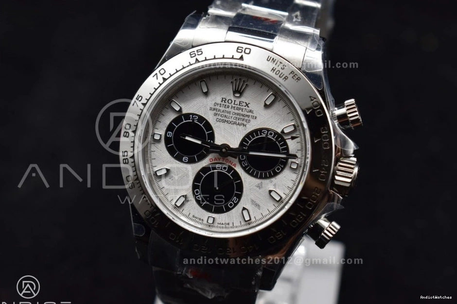 Meteorite V SA4130 SS Bracelet 412 QF 116509 Dial Edition on Best 1:1 Efficient Daytona 0309